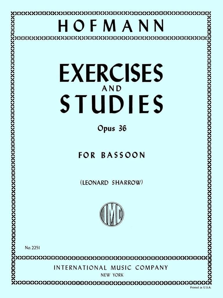 Esercizi E Studi Op. 36 (Sharrow)